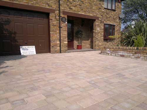 Patios, Driveways & Brickwork after Willow Landscapes completed work