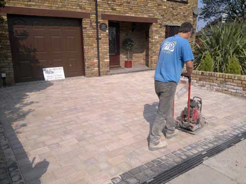 Patios, Driveways & Brickwork during Willow Landscapes work