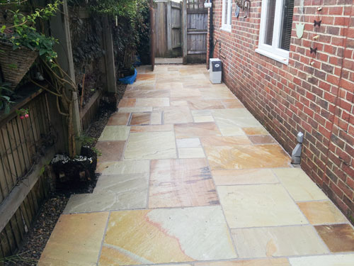 Patios, Driveways & Brickwork after Willow Landscapes completed work