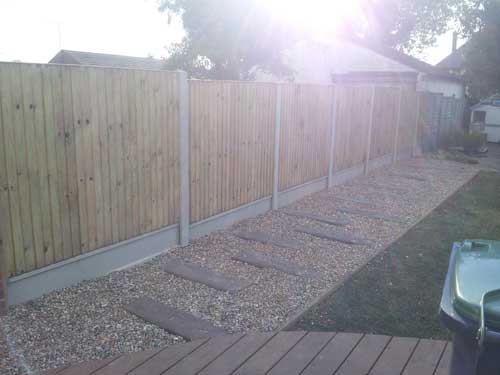 Decking, Fencing & Turfing during Willow Landscapes work