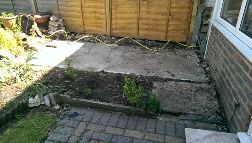 Decking, Fencing & Turfing during Willow Landscapes work