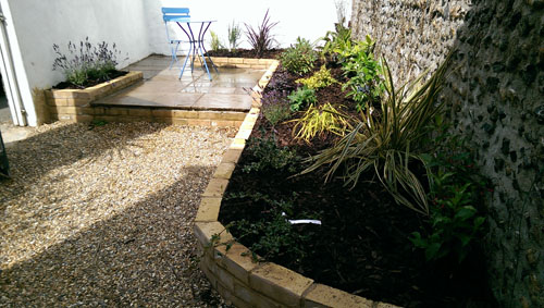 Decking, Fencing & Turfing after Willow Landscapes completed work