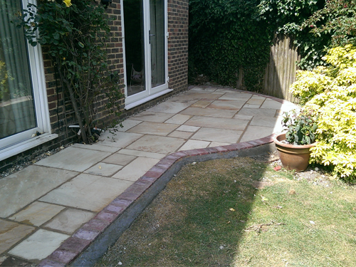 Decking, Fencing & Turfing after Willow Landscapes completed work