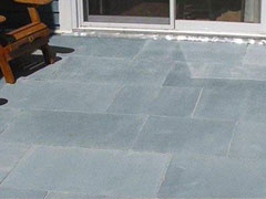 Image of Kota Black Limestone Patio Pack - 25-35mm Hand Cut edges-14.5m²
